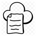 Arquivo de nuvem  Icon