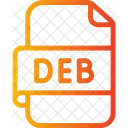Arquivo Do Pacote De Software Debian Ícone