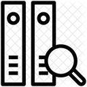 Fichario Documentos Livro Ícone