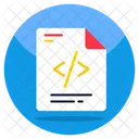 Arquivo de programação  Ícone
