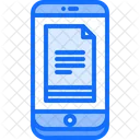 Arquivo De Telefone Arquivo De Celular Arquivo De Smartphone Icon