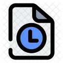 Arquivo De Tempo Icon