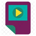 Arquivo de vídeo  Icon