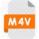 Arquivo de vídeo mp da maçã  Ícone