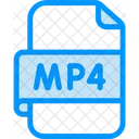 Arquivo de vídeo mpeg  Icon