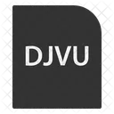 Djvu Arquivo Extensao Icon