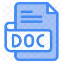 Doc Documento Arquivo Ícone