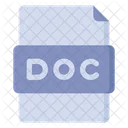 Arquivo Doc Doc Extensao Icon