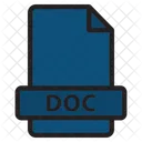Arquivo doc  Ícone