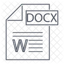Docx Docx Documento Icon