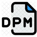 Arquivo dpm  Ícone