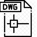 Arquivo dwg  Ícone