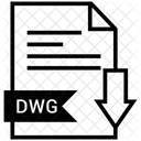 Arquivo dwg  Ícone