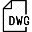 Arquivo dwg  Ícone