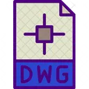 Arquivo dwg  Ícone