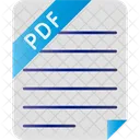 Arquivo de formato de documento portátil  Icon