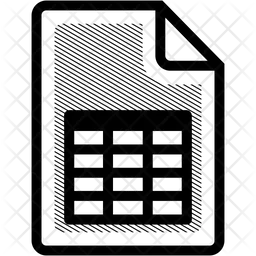 Arquivo excel  Ícone