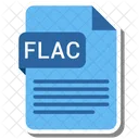 Flac Arquivo Formato Ícone