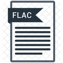 Flac Arquivo Formato Ícone