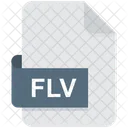 Flv Flash Video Ícone