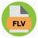 Arquivo flv  Icon