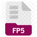 Fp 5 Arquivo Formato Ícone