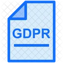 Arquivo Gdpr Documento Gdpr Gdpr Icon