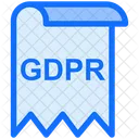 Arquivo gdpr  Ícone