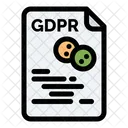 Arquivo gdpr  Icon