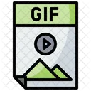 Arquivo gif  Icon