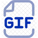 Arquivo Gif Gif Arquivo Ícone
