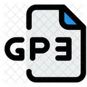 Arquivo GP3  Ícone