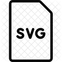 Arquivo De Graficos Vetoriais Escalaveis Arquivo Tipo De Arquivo Ícone