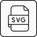 Arquivo De Graficos Vetoriais Escalaveis Arquivo Tipo De Arquivo Ícone