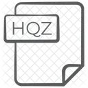 Arquivo Hqz Documento Arquivo Icon