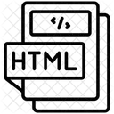 Arquivo Html Formato De Arquivo Tipo De Arquivo Ícone