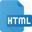 HTML Extensao Arquivo Ícone