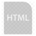 Html Extensao Arquivo Ícone