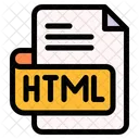 Html Tipo De Arquivo Formato De Arquivo Ícone