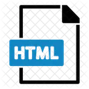 Html Extensao Web Ícone