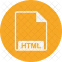 HTML Arquivo Extensao Ícone