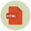 HTML Arquivo Extensao Ícone