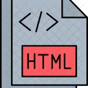 Arquivo HTML  Icon