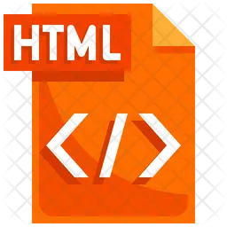 Arquivo HTML  Ícone