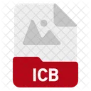 Icb Arquivo Formato Ícone