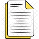 Documento Papel Formato Icon