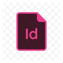 Indesign Adobe Arquivo Ícone