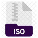 Iso Arquivo Documento Ícone