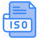 Iso Documento Arquivo Ícone