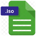 ISO Arquivo Documento Ícone